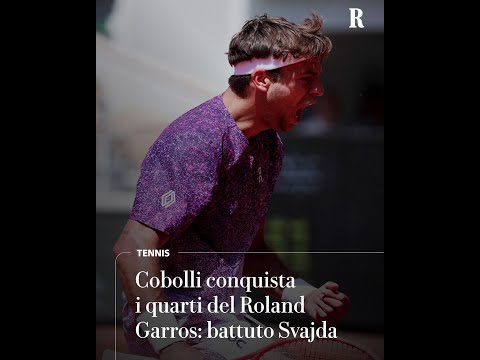 Cobolli ai quarti, Svajda battuto in quattro set thumbnail