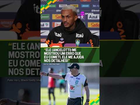 "QUE EU POSSA AJUDAR NA DEFESA..." ANCELOTTI TÁ APERFEIÇOANDO O WESLEY PRA COPA DO MUNDO! #shorts thumbnail