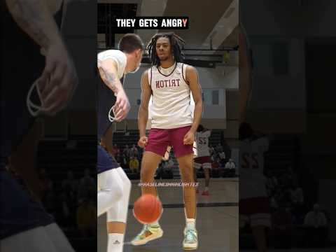He Lost His Mind For A Second ☠️? #basketball #nba #sports thumbnail