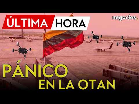 ÚLTIMA HORA | PÁNICO EN LA OTAN: cierran el aeropuerto y evacuan al presidente tras detectar drones thumbnail