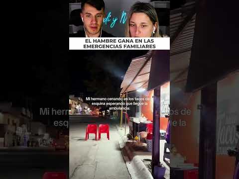 Mi mama esperando la ambulancia y mi hermano comiendo tacos thumbnail