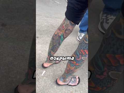 Встретили бабулю всю в татуировках ? thumbnail