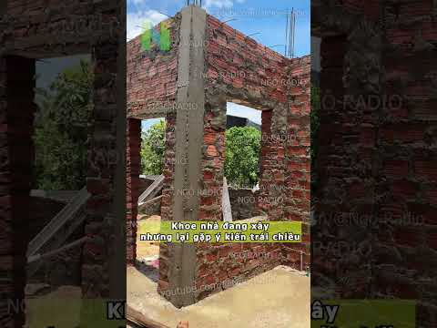Khoe nhà đang xây nhưng lại gặp ý kiến trái chiều thumbnail