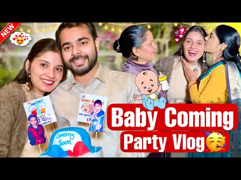 Baby Coming soon 🥰 Party Vlog 🥳 Keshav Shashi Vlogs #vlogs #family #baby #youtube  thumbnail