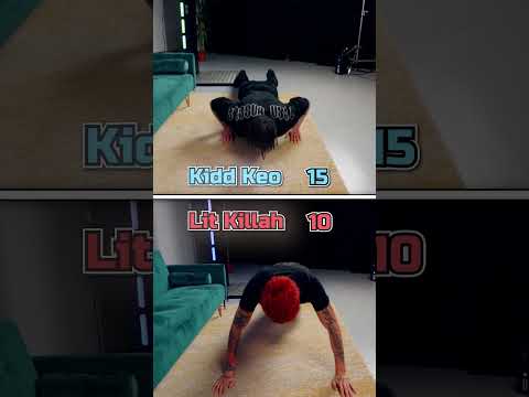 Lit Killah vs Kidd Keo ¿Quién hace más flexiones? thumbnail