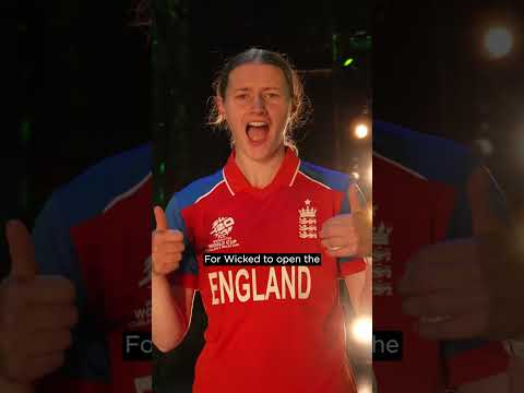 Charlie Dean steps into the world of Wicked 🤩 #T20WorldCup thumbnail