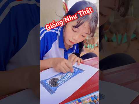 Bài vẽ giống như thật ? thumbnail