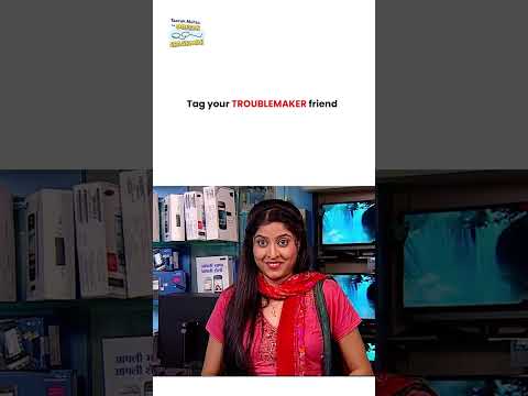 Tag your troublemaker friend ! #tmkoc #funny #jethalal #daya #shortsfeed thumbnail