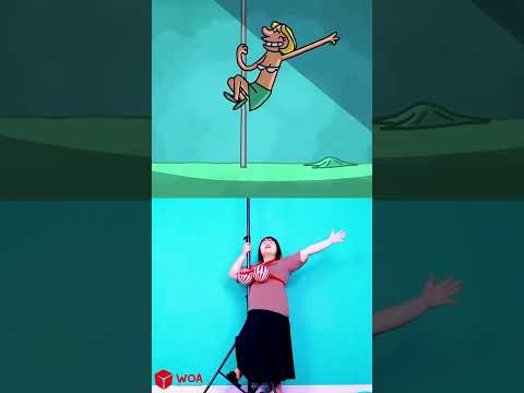 🙅‍♀️ Pole dancing #shorts thumbnail