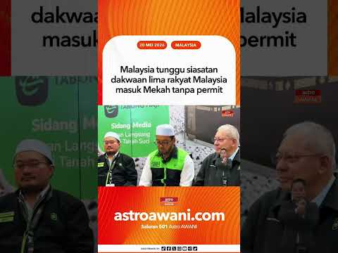 Malaysia tunggu siasatan dakwaan lima rakyat Malaysia masuk Mekah tanpa permit thumbnail