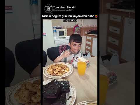 Mahmıt pasta yiyeceği için çok mutlu? @12345c.u thumbnail