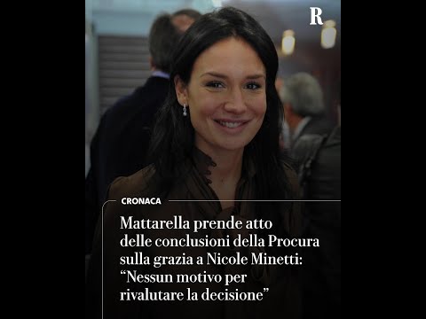 Sergio Mattarella CONFERMA la grazia a Nicole Minetti thumbnail