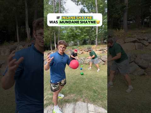 if I was mundane instead of insane 😂 #insaneshayne #funny #comedyskit #sports #comedy thumbnail