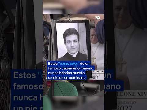 Revelan que modelos de famoso calendario religioso nunca fueron sacerdotes #shorts thumbnail