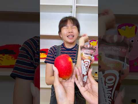 LNS - Em gái biến trái tái thành kem || Sister turn apple into ice cream #shorts thumbnail