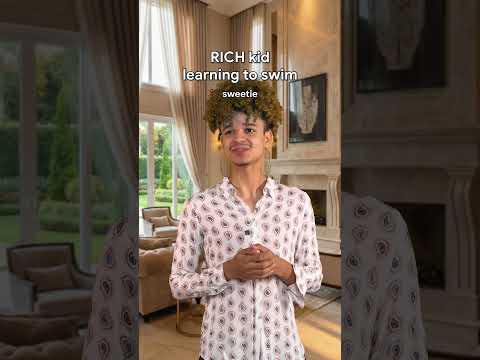 RICH vs POOR - Learning how to Swim thumbnail