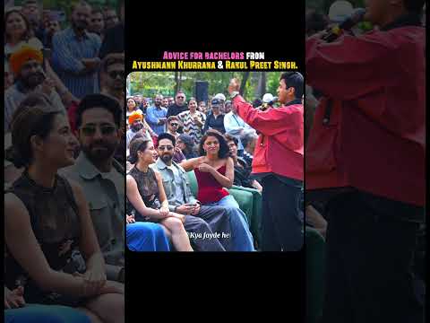Ayushman Khurrana and Rakul Preet Singh's advice. thumbnail