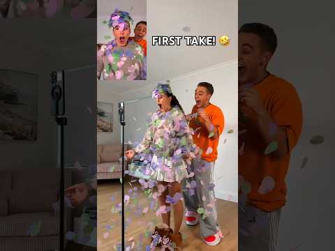 FAIL!🤣😭 - Jasmin and James #blooper #funny #couple #shorts thumbnail