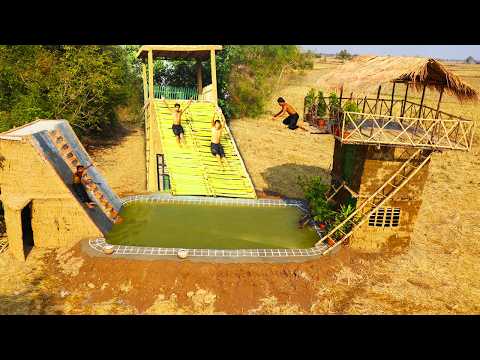 Top 7 | Full Construction Process | Underground Pool, House & Fish Pond Build thumbnail