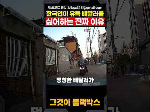 한국인이 유독 배달러를 싫어하는 진짜 이유 thumbnail
