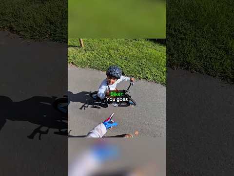 Biker Made Little Boy's Day ❤️‍? thumbnail