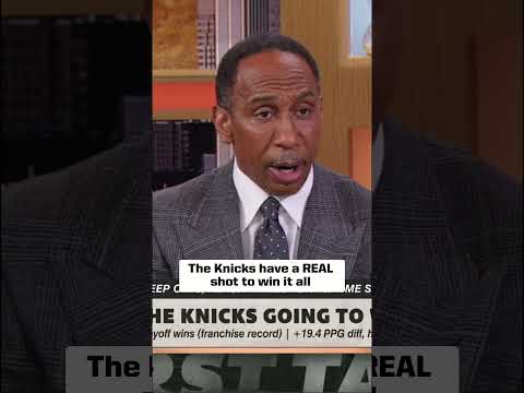 Stephen A. believes the Knicks WILL win the NBA Finals thumbnail