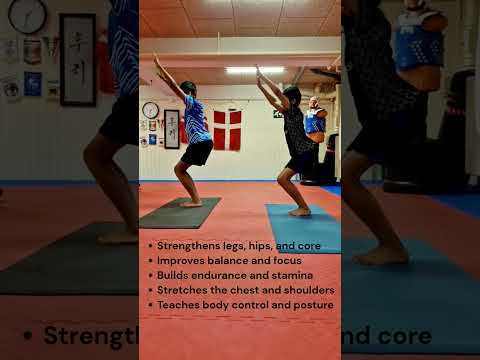 Kids Yoga: Chair Pose Fun! (Utkatasana)? #shorts #2winners #yoga thumbnail