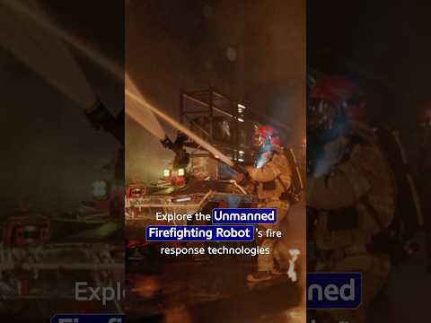 Technology Moves in First | Hyundai Motor Group Unmanned Firefighting Robot thumbnail