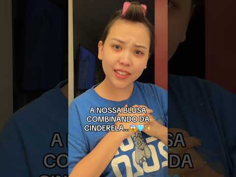 ENTRAMOS NO FILME DA CINDERELA!!😭🩵✨ as blusas combinando que fofura!!! thumbnail
