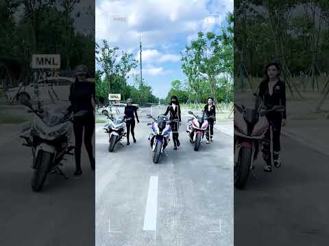 友情提示，正片在10秒后！ #女骑#摩托车#变装 thumbnail