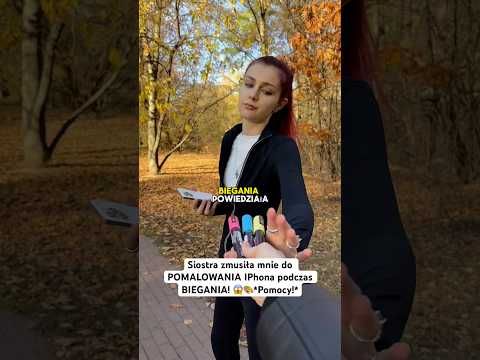 Siostra zmusiła mnie do POMALOWANIA IPhona podczas BIEGANIA! ??*Pomocy!* thumbnail