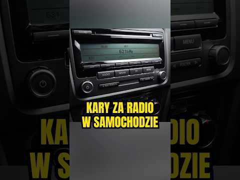 ?? 285 złotych kary za radio w samochodzie❓? #samochody #motoryzacja #polska thumbnail