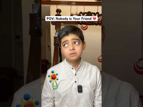 Chintoo has No Friends 🥺💔 But he has a Special Friend 🐶 #nitinadvani #shorts #school thumbnail
