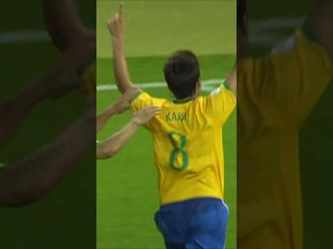 Kaka’s Only World Cup Goal (It's Very Good) #shorts #brazil #kaka thumbnail