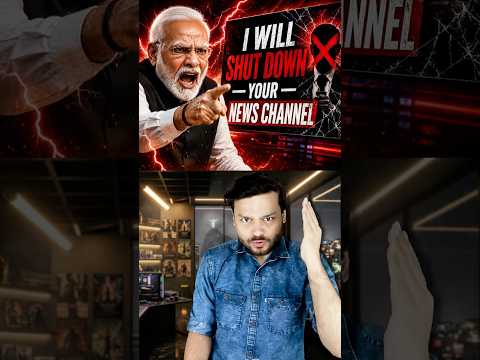 ANGRY Modi Destroyed News Reporter Post! Indian News Channel Blunder #shorts thumbnail