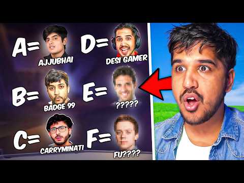 24 HOUR A to Z  YouTubers Challenge in Free Fire ?  thumbnail