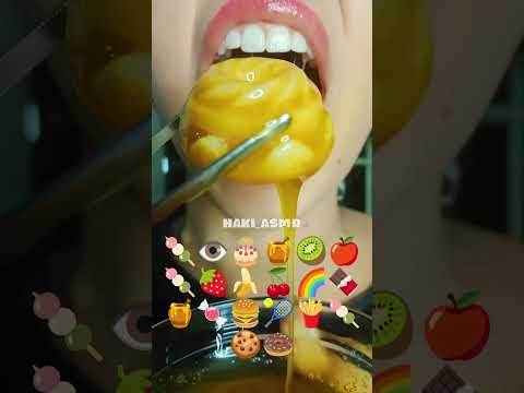 ASMR Eating Crunchy Snacks with Honey 🍯 | Satisfying Crunchy Sounds for Relaxation #asmr #shorts thumbnail
