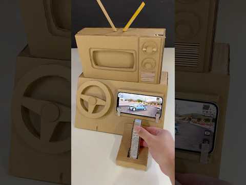Volante com câmbio de marcha para jogos de carro #shorts thumbnail