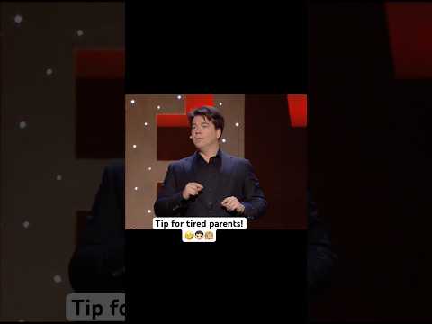 Tip for tired parents! 🤣👦🏻👧🏼 #comedy #standupcomedy #michaelmcintyre #parenting thumbnail