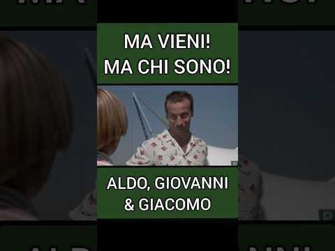 MA VIENI! MA CHI SONO | Aldo, Giovanni & Giacomo thumbnail