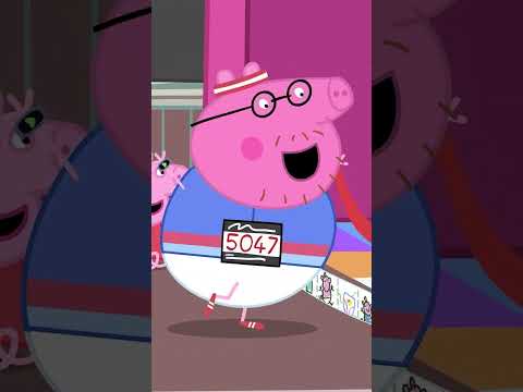 Daddy Pig’s Marathon #PeppaPig #Shorts thumbnail