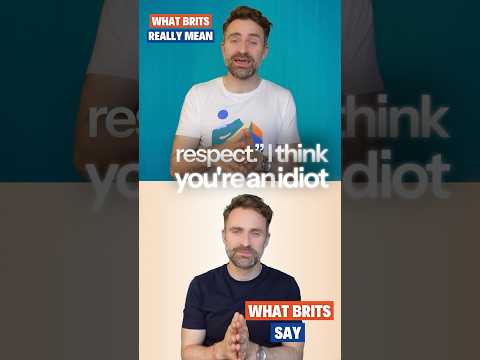 What Brits Say vs What Brits Really Mean ?? thumbnail