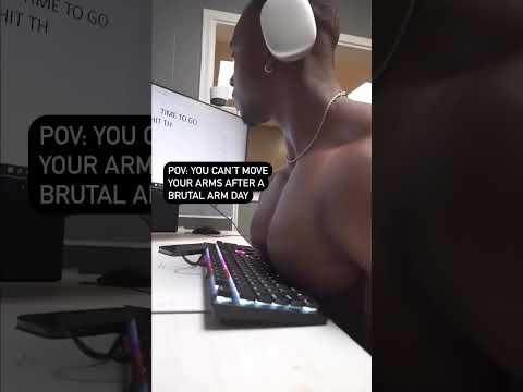 gym bro after burtal arms day #gym #gymmotivation #arms #gymbro thumbnail