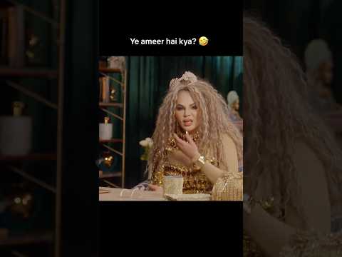 #RakhiSawant’s HILARIOUS REACTION To #Tejasswi And #Karan’s Intro 🤣 #DesiBling #Drama thumbnail