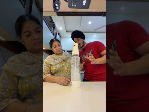 Aaj Ghar pe Bnaya Fanta with Soda Maker ? #shorts #shortsfeed thumbnail
