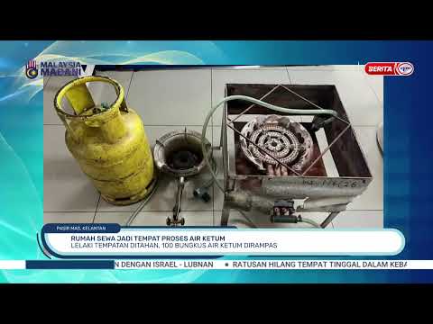 2 JUN 26-BTH- RUMAH SEWA JADI TEMPAT PROSES AIR KETUM LELAKI TEMPATAN DITAHAN, 100 BUNGKUS AIR KETUM thumbnail