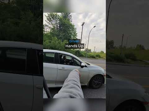 When a Fake Cop Pulls Over a Suspicious Driver😳 thumbnail