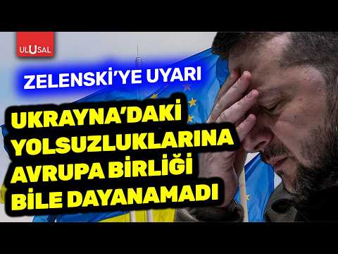 Ukranya'daki yolsuzluklara Avrupa Birliği bile sessiz kalamadı! Zelenski'ye yolsuzluk uyarısı thumbnail