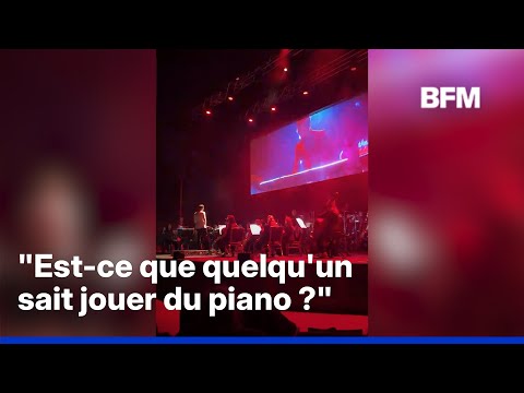 Un membre du public remplace au pied levé le pianiste malade lors d'un concert La La Land à Sydney thumbnail