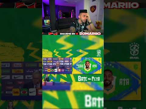 DJMARIIO REACCIONANDO A LA CONVOCATORIA DE NEYMAR 👀 #djmariio #futbol thumbnail
